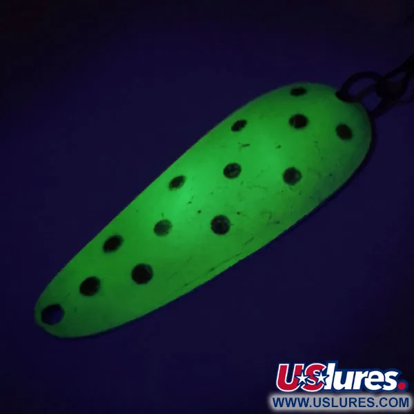 Nebco Aqua Spoon UV Blinker, Gelb/Rot/Nickel, 14g, UV-Effekt, #9421