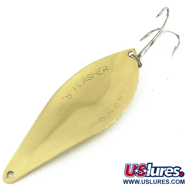 Lanes Tackle & Bait Lane's Flasher Blinker, Gold, 19g, #9423
