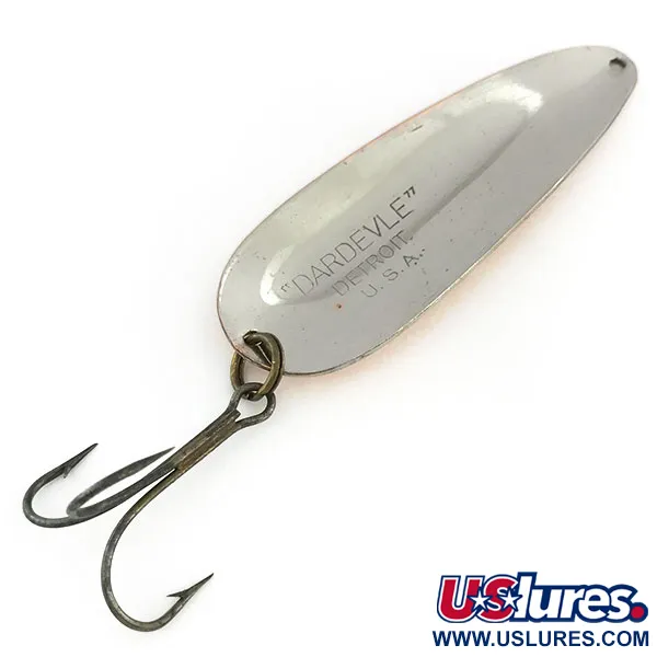 Eppinger Dardevle Blinker, Kupfer / Nickel, 28g, Detroit-Prägung, #9425