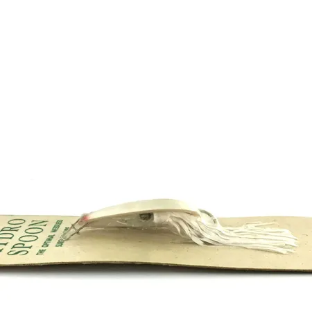 Hydro Lures Weedless Hydro Spoon, Weiß / Schwarz, 14g, Krautschutz, #9466