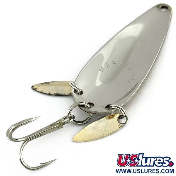 Marathon (with sonic blades) Blinker, Braun / Nickel, 12g, #9478