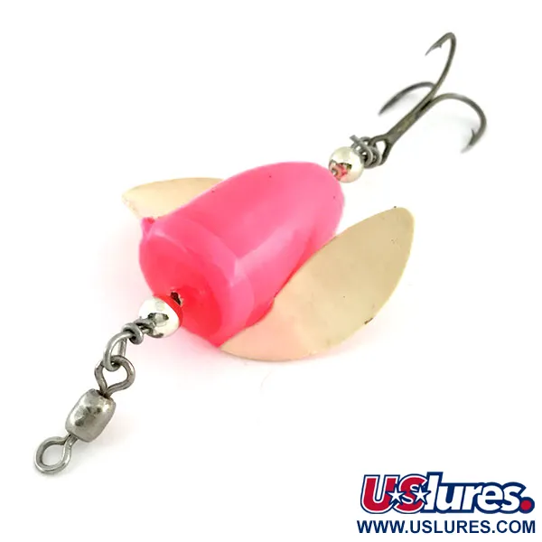 Shur Strike Spin-N-Glo Köder, Pink / Weiß, 5g, #9480