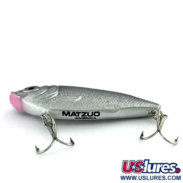 Matzuo Lipless Vibration Bait, Regenbogen-Silber, 14g, Rassel, #9487