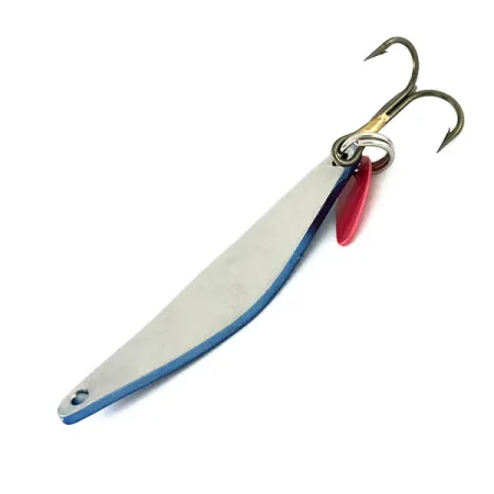 Bay de Noc Do-Jigger Blinker, Nickel / Blau, 5g, Lockflosse, #9491