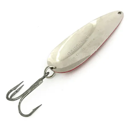 Eppinger Dardevle Blinker, Rot-Weiß, 28g, Teufelskopf, #9499