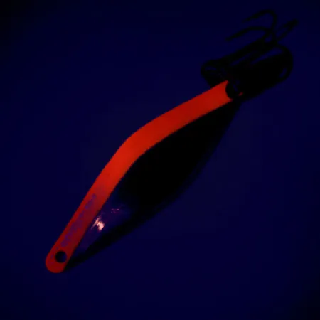 Bay de Noc Do-Jigger UV Blinker, Nickel / Orange, 5g, #9522