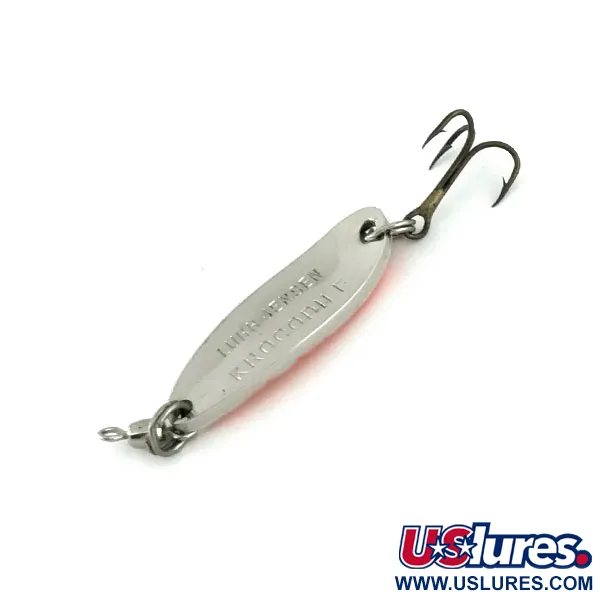 Luhr Jensen Krocodile Glow Blinker, Perl-Orange, 7g, Leuchtend, #9524