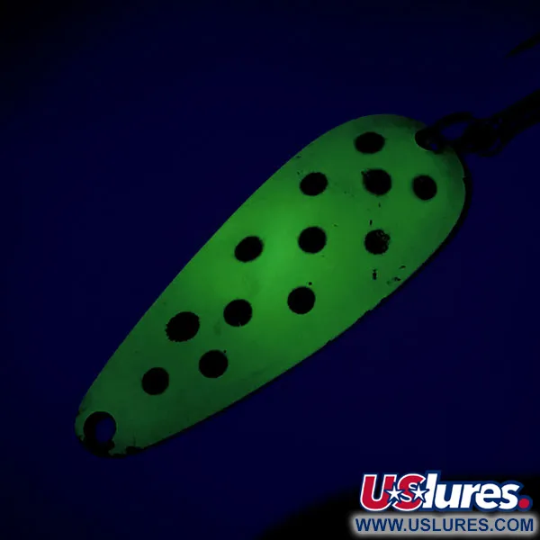 Blue Fox Aqua Spoon Blinker, Chartreuse/Schwarz/Bronze, 9g, USA, #9525