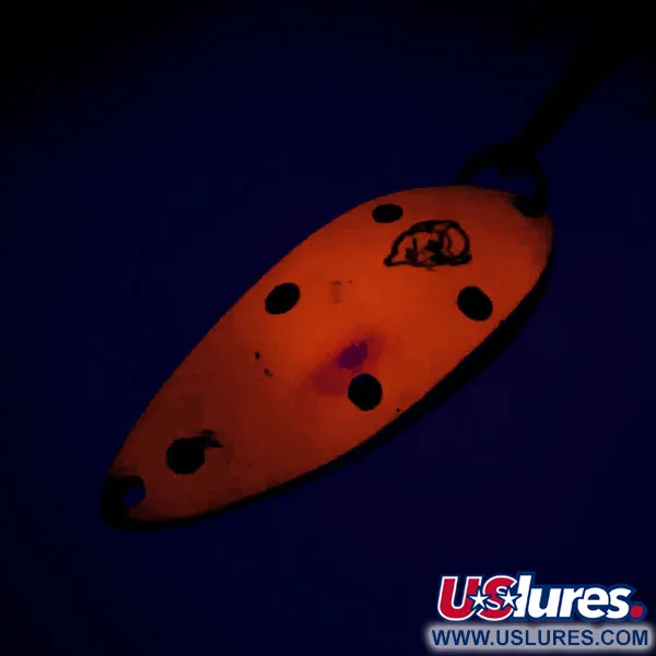 Dardevle Devle Dog 7700 Blinker, Rot/Schwarz/Nickel, 14g, UV-aktiv, #9532