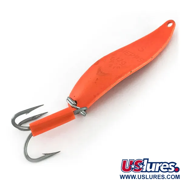 Mepps Syclops 1 Blinker, Fluoreszierend Orange/Schwarz, 12g, #9536