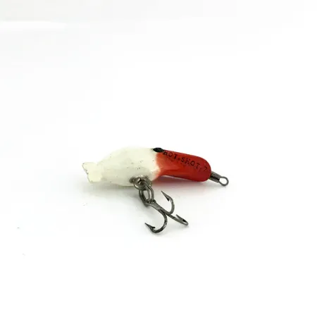 Luhr Jensen Hot Shot 70 Wobbler, Rot/Weiß, 1,6g, Prägung, #9538