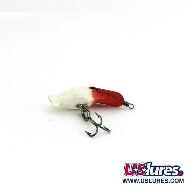 Luhr Jensen Hot Shot 70 Wobbler, Rot/Weiß, 1,6g, Prägung, #9538