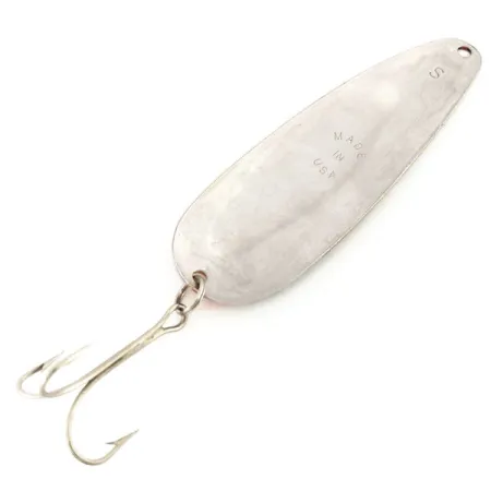 Worth Chippewa Steel Spoon Blinker, Black/Red/Nickel, 17g, #9541