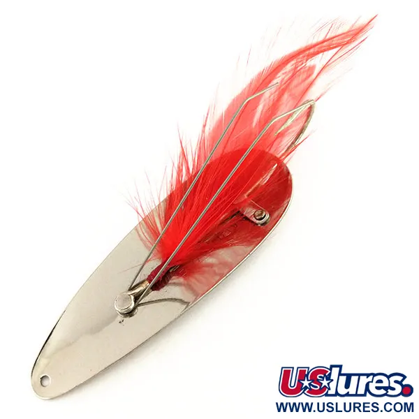 Eppinger Weedless Dardevle Blinker, Silber gehämmert, 28g, #9543