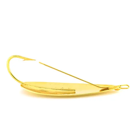 Weedless Johnson Silver Minnow Blinker, Gold, 31g, Krautschutz, #9554