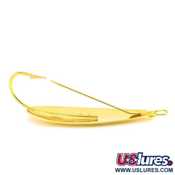 Weedless Johnson Silver Minnow Blinker, Gold, 31g, Krautschutz, #9554