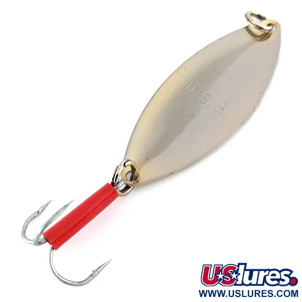 Mepps Spoon 3 Schlepplöffel, Nickel, 13g, Roter Schlauch, #9556