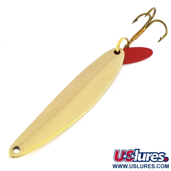 Bay de Noc Swedish Pimple Pilker, Gold, 14g, Prismaskalierung, #9567