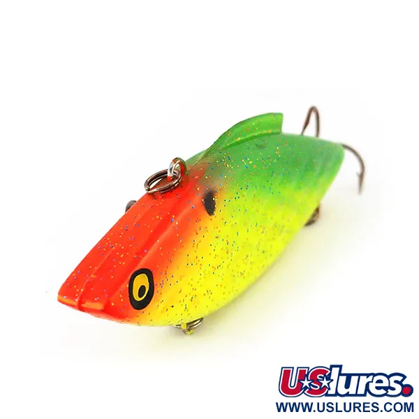 Strike King Diamond Shad UV Lipless Crankbait, Neongelb, 14g, UV, #9569