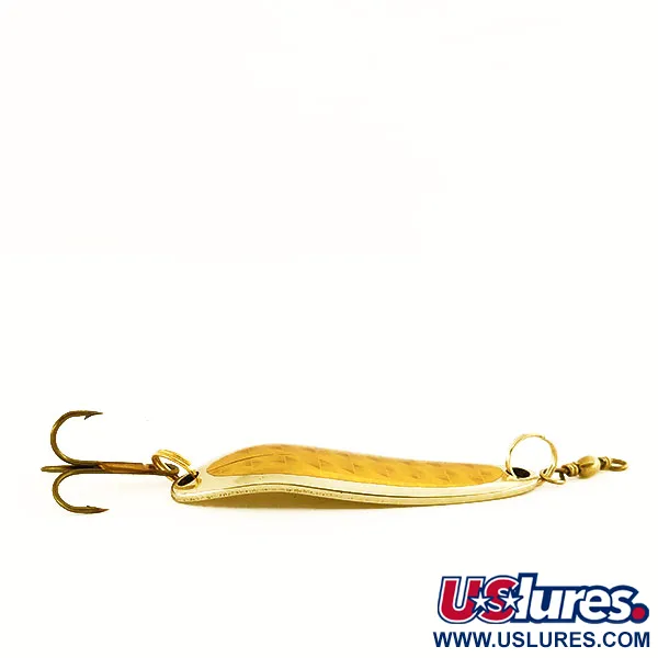 Luhr Jensen Krocodile Die #3 Blinker, Gold, 10g, Schuppen-Dekor, #9572