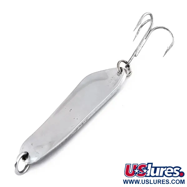 Pflueger Limper #4 Blinker, Nickel, 14g, Sammlerzustand, #9586