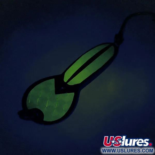 Luhr Jensen Loco Lite UV Schlepplöffel, Lime UV, 9g, Flachwasser, #9600