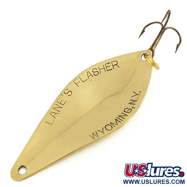 Lanes Tackle & Bait Lane's Flasher Blinker, Gold, 14g, #9601