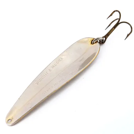 Wright & McGill Streamliner Blinker, Nickel, 18g, Klassisch, #9602