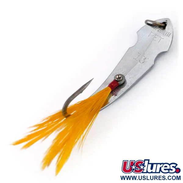 Tony Accetta Pet Spoon 13 Blinker, Nickel / Grün, 5g, Federn, #9609