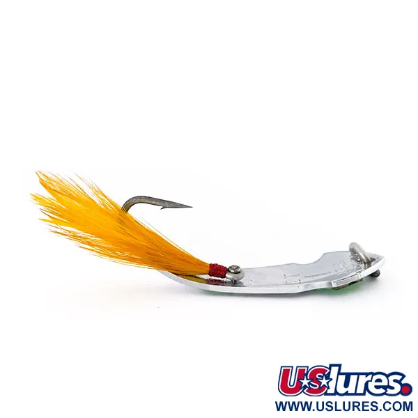 Tony Accetta Pet Spoon 13 Blinker, Nickel / Grün, 5g, Federn, #9609