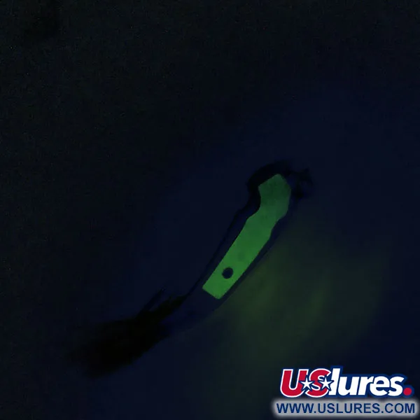 Tony Accetta Pet Spoon 13 Blinker, Nickel / Grün, 5g, Federn, #9609