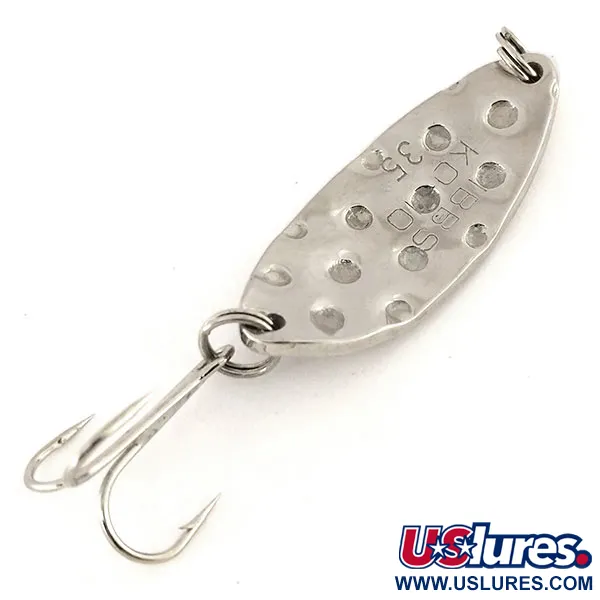 Gibbs KOHO Blinker, Nickel, 14g, Gehämmerte Oberfläche, #9610