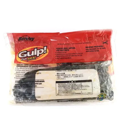 Berkley Gulp Softbait, Green Pumpkin, 10cm, Biologisch Abbaubar, #9616