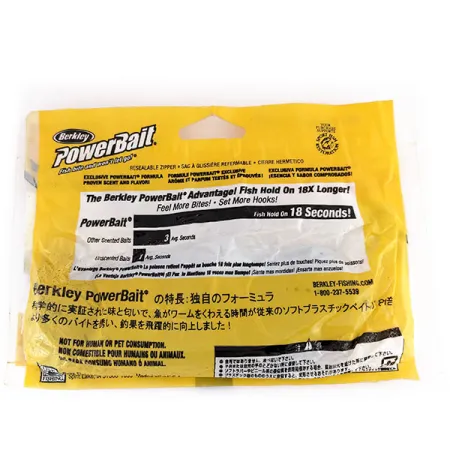 Berkley Power Worm Gummiköder, Motor Oil, 18cm, Curly Tail, #9623