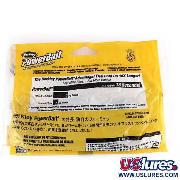 Berkley Power Worm Gummiköder, Motor Oil, 18cm, Curly Tail, #9623