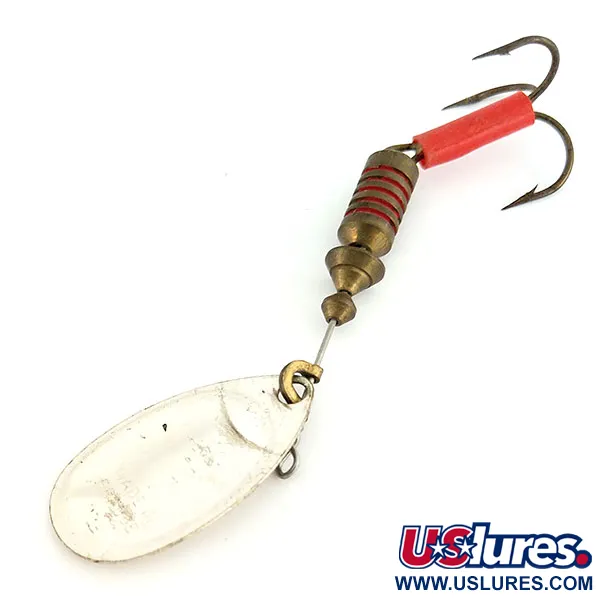 Mepps Aglia 3 Spinner, Silber, 7g, Roter Strike-Point, #9628