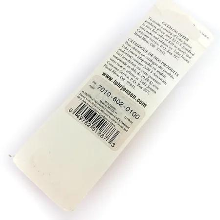 Luhr Jensen P.J.POP Popper, Perlmutt / Rot, 17g, Handgefertigt, #9635