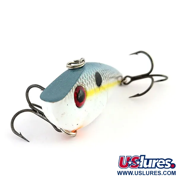 Strike King Red Eye Shad Lipless, Blau/Gelb, 14g, Red Eyes, #9639