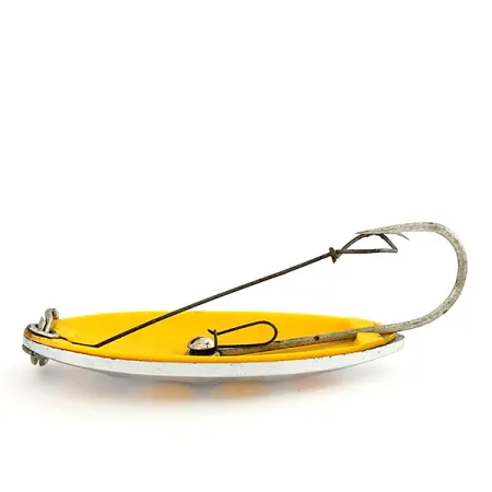 South Bend Sun Spot Blinker, Nickel / Gelb, 14g, perforiert, #9652