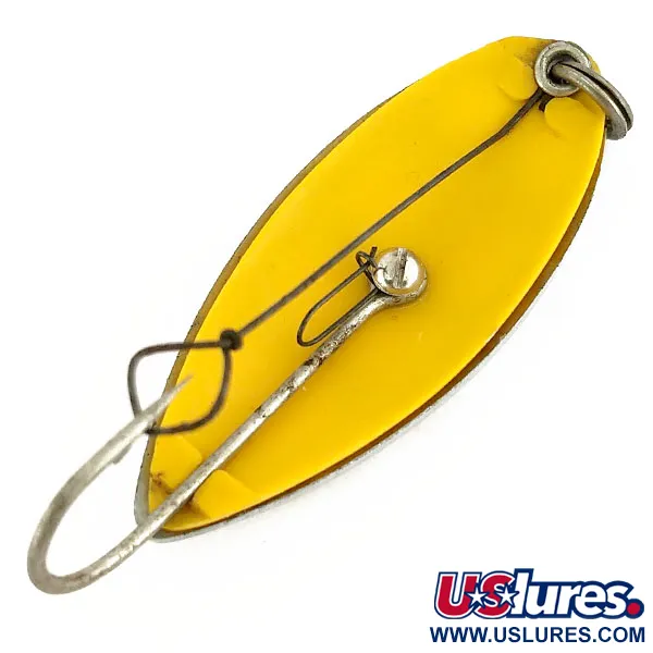 South Bend Sun Spot Blinker, Nickel / Gelb, 14g, perforiert, #9652