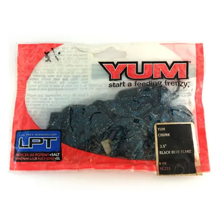 YUM Chunk Gummiköder, Crawdad, 9cm, LPT-Salz, #9656