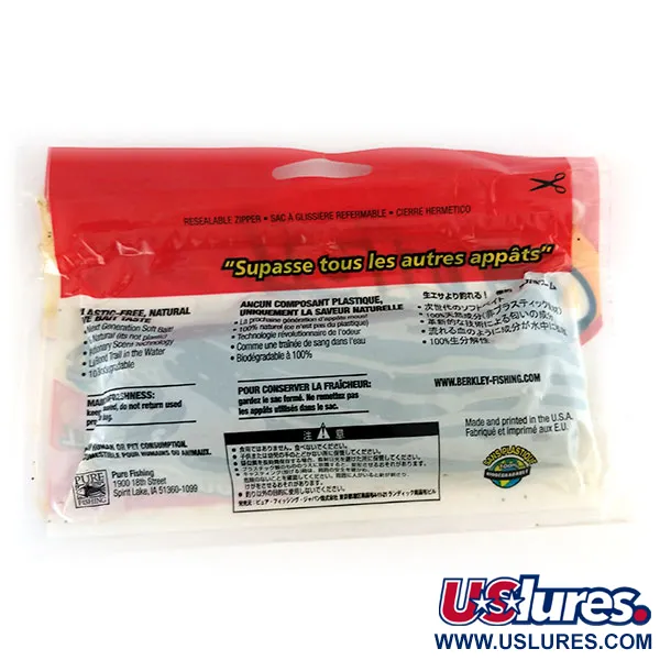 Berkley Gulp Nightcrawler Gummiköder, Green Pumpkin, 15cm, 10Stk, #9662