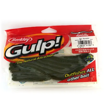 Berkley Gulp Nightcrawler Gummiköder 10er Pack