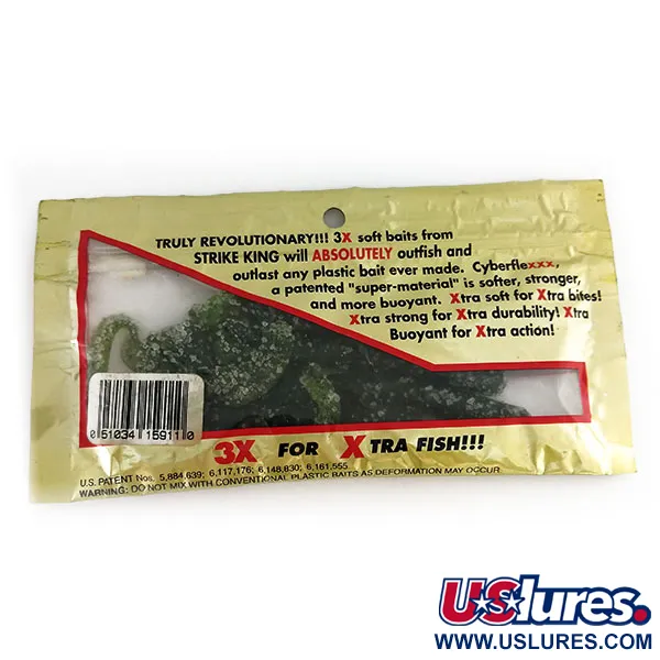 Strike King Ribbon Tail Worm Gummiköder, Watermelon/Chart, 15cm, #9663