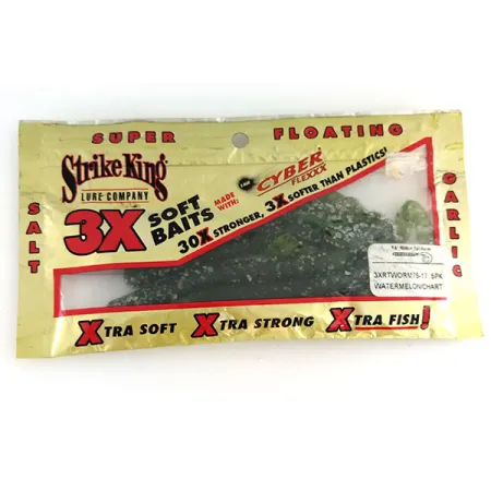 Strike King Ribbon Tail Worm Gummiköder 5 Stück