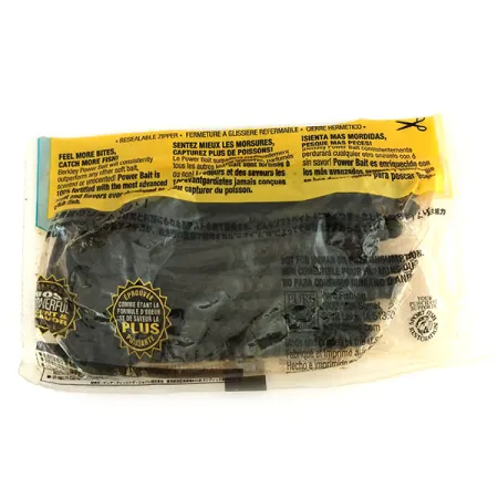 Berkley Powerbait Power Worm Gummiköder, Black, 17.5cm, Aroma, #9665