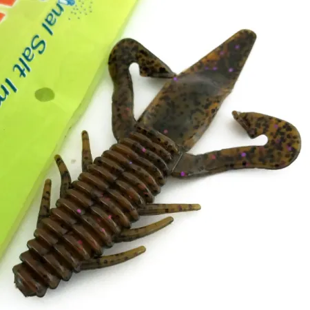 Gene Larew Biffle Bug Gummiköder, Dark Watermelon, 10cm, Salt, #9666