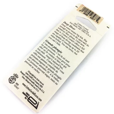 Cotton Cordell Grappler Shad JR Deep Diver, Barsch, 7g, Deep Diver #9671