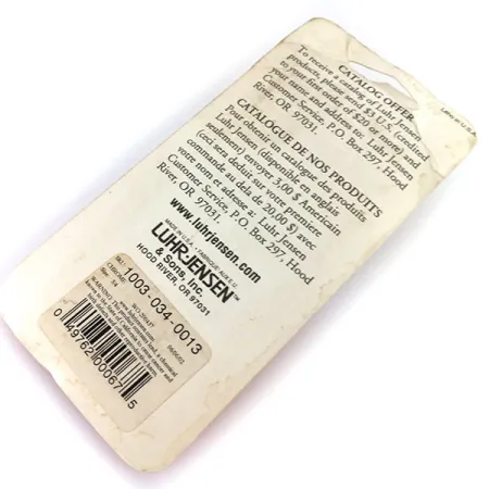 Luhr Jensen Krocodile Die #5 Blinker, Nickel, 21g, Weitwurf, #9674