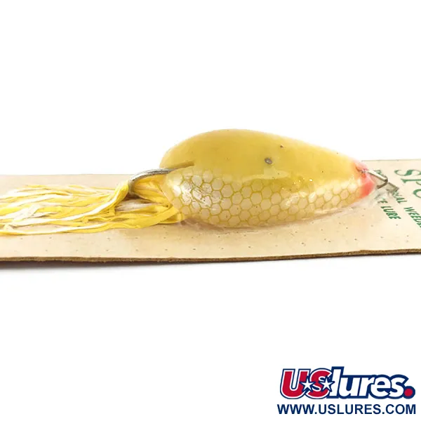 Hydro Lures Weedless Hydro Spoon Krautblinker, Gelb, 14g, Skirt, #9682